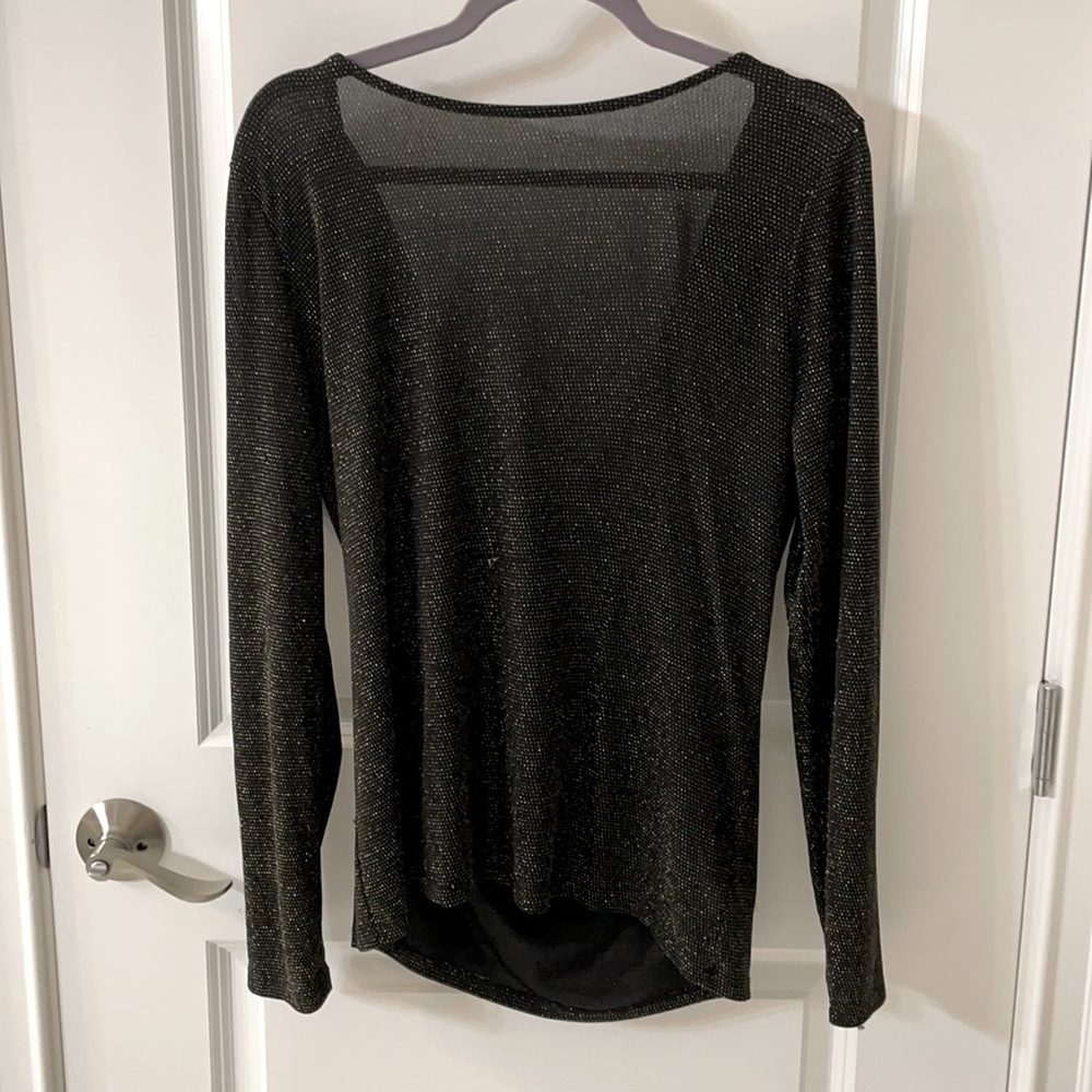 Michael Kors, size L blouse, draped low back